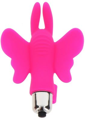 Вібратор на палець у вигляді метелика ToyJoy Butterfly Pleaser, рожевий