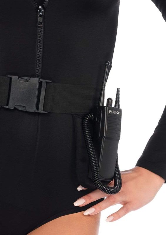 Костюм поліцейської Leg Avenue SWAT Babe, 5 предметів, чорний, S вид 6