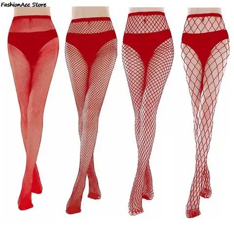 Колготи у сіточку One Size Risa Nylon Fishnet Tights від Leg Avenue, оранжеві вид 5