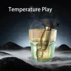 Массажер простаты металлический золото с вибрацией Lockink вид 7