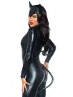 Костюм кішечки Leg Avenue Feline Femme Fatale, M, 3 предмети, чорний вид 4