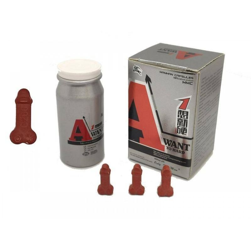 Препарат для потенції A Want To Hard Хочу сильно (ціна за упаковку, 10 таблеток) вид 2