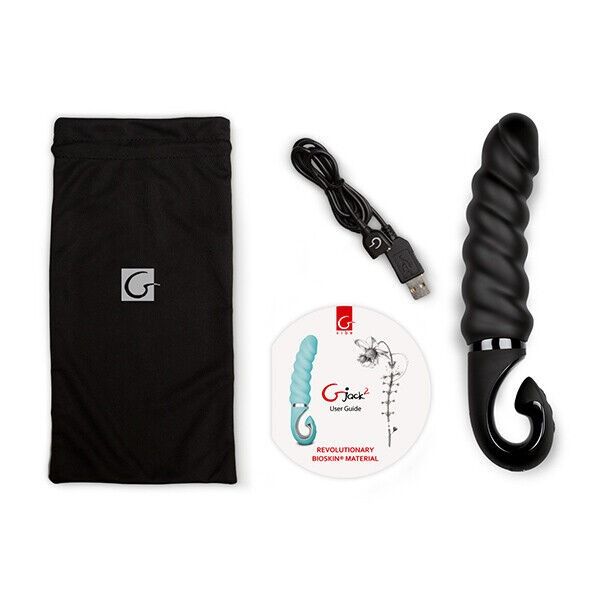 Вибратор рельефный Gjack2 черный вид 4