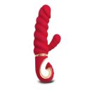 Вибратор кролик рельефный Gcandy MINI - Коралловый