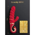 Вибратор кролик рельефный Gcandy MINI - Коралловый вид 5