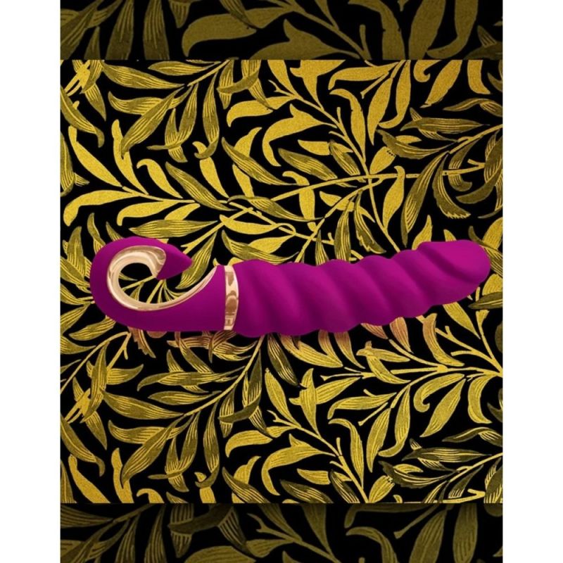 Вібратор рельєфний Gjack Mini Gvibe, фіолетовий, 19 х 3.5 см вид 6