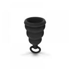 Менструальная чаша Gcup Gvibe, S, черная, 6 х 3.5 см вид 4