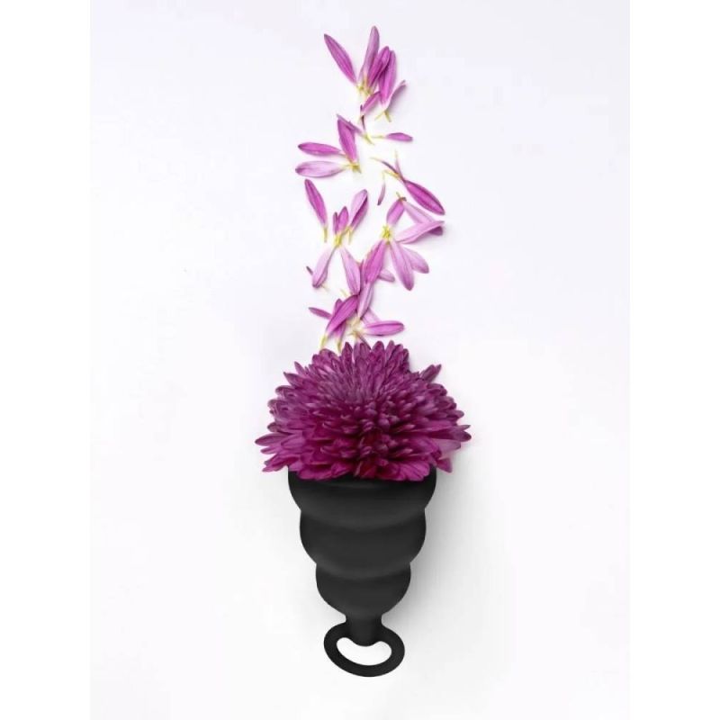 Менструальна чаша Gcup Gvibe, S, чорна, 6 х 3.5 см вид 6