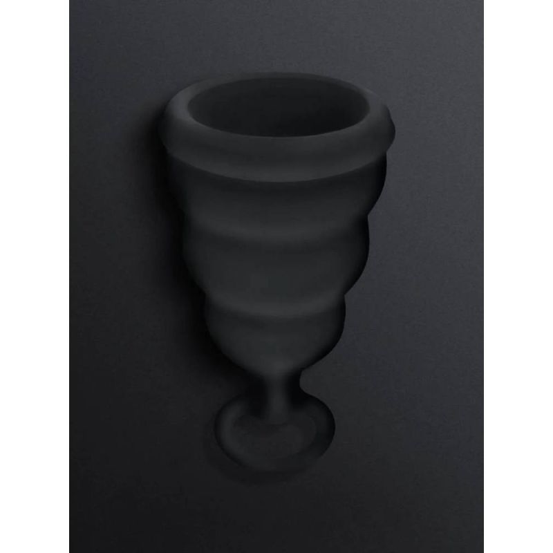 Менструальная чаша Gcup Gvibe, S, черная, 6 х 3.5 см вид 9