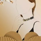 Нашийник з написом SMD, шкіра Lockink вид 5