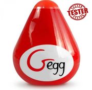 Мастурбатор-Яйце багаторазовий Gvibe Gegg червоний (при покупці 3 од., подарунок за 1 грн)
