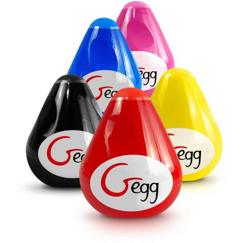 Мастурбатор-Яйце багаторазовий Gvibe Gegg червоний (при покупці 3 од., подарунок за 1 грн) вид 10