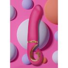 Вибратор нереалистичный Gjay Mini Gvibe, розовый, 19 см х 3.5 см вид 3