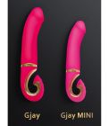 Вібратор нереалістичний Gjay Mini Gvibe, рожевий, 19 см х 3.5 см вид 6