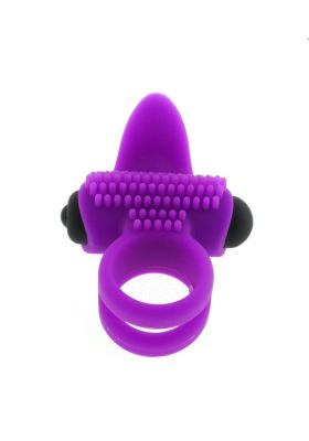 Ерекційне кільце Adrien Lastic Bullet Lastic Ring з вібрацією