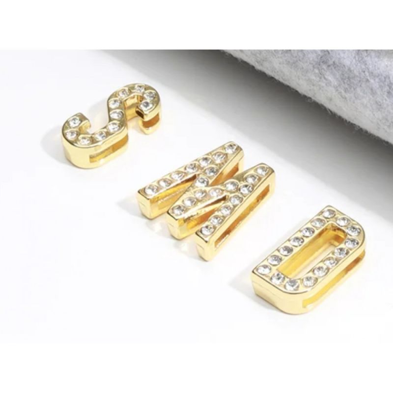 Нашийник-чокер із золотими літерами зі стразами Sevanda Lockink, шкіряний, різнокольоровий вид 7