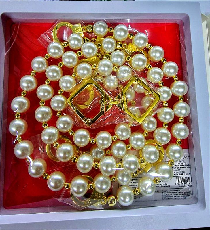 Фіксатори для рук та ніг Lockink із перлів , білі вид 8