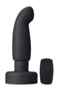 Анальный вибратор с пультом Blush Anal Adventures Platinum черный