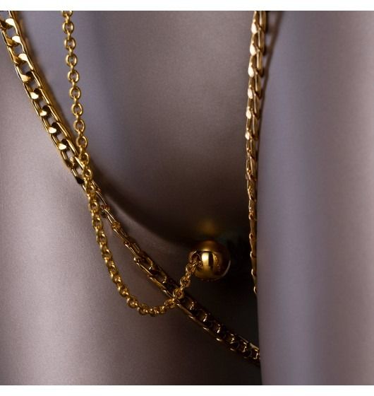 Пояс с золотыми цепочками Upko Indulge In The Restraints Collection вид 6