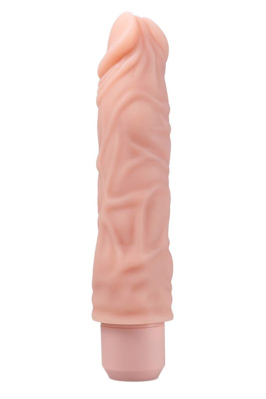 Вібратор реалістичний Blush DR. SKIN Dr.David 21,5 см тілесний вид 2