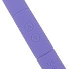 Двосторонній вібратор Good Vibes Leah, фіолетовий вид 7
