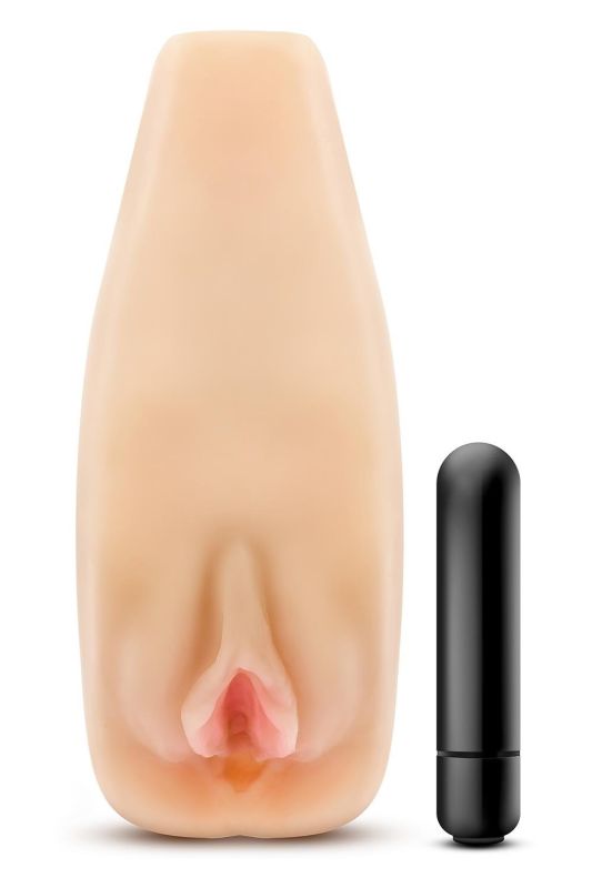 Мастурбатор з віброкулею Blush M For Men Natascha реалістичний, 6.4 см х 17.8 см вид 2