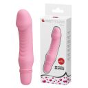 Вибратор реалистичный Pretty Love розовый, 13.5 х 3 см