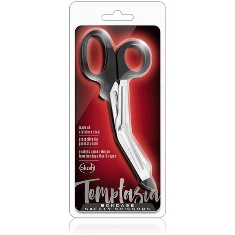 Ножницы для стрейч ленты TEMPTASIA BONDAGE SAFETY SCISSORS вид 3