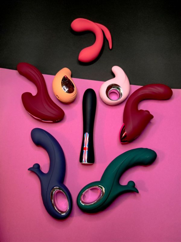 Вібратор три в одному Chisa Kissen Tide з фрикціями та кліторальною стимуляцією, 17.8 см х 8 см вид 15