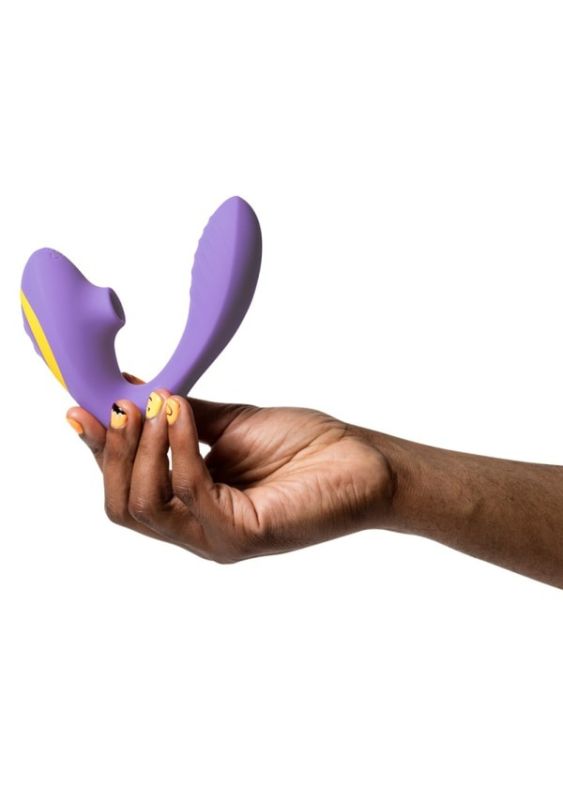 Вибратор двойной стимуляции ROMP REVERB, сиреневый вид 6