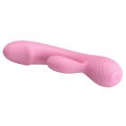Вибратор с клиторальным отростком Розовый RON Pretty Love вид 3