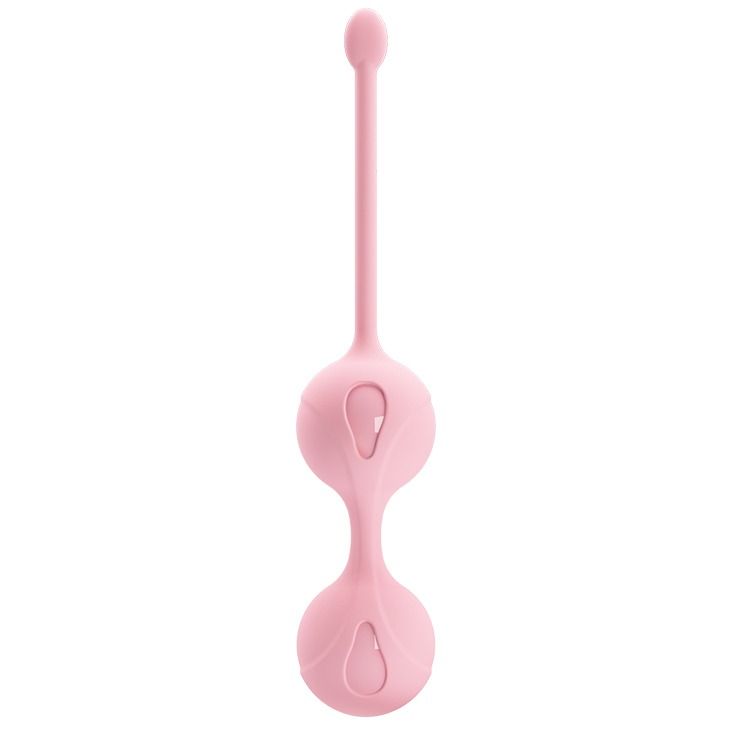 Вагинальный шарики нежно розового цвета Kegel tighten up2 вид 4
