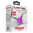 Кліторальний вібратор в трусики Pretty Love Sloane у вигляді метелика, фуксія вид 7