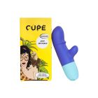 Вибратор-кролик для точки G и клитора Mrs. Invisible Cupe, силиконовый, синий, 14.4 х 3.3 см вид 2