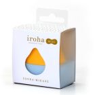 Вибратор для клитора Iroha Mini, желто-голубой вид 8
