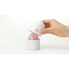 Вібратор для клітора Hana-Temari Iroha, силіконовий, білий, 7 х 6 см вид 3