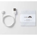 Вібратор для клітора Hana-Temari Iroha, силіконовий, білий, 7 х 6 см вид 6