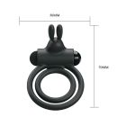 Кільце ерекційне з вібрацією Pretty Love Osmond, подвійне вид 6