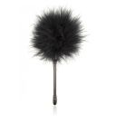 Тіклер на короткій ручці, перо, чорний, 20 см