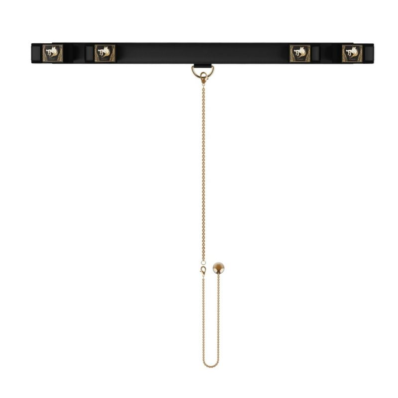 Розпірка для рук та ніг з вагінальною кулькою UPKO, чорна вид 4