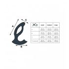 Массажер простаты, размер L, XPANDER X2, 11.5 см х 4.8 см вид 4