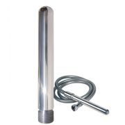 Анальний душ зі шлангом Joy Division Aluminium Intimate Douche, сталевий