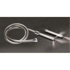 Анальний душ зі шлангом Joy Division Aluminium Intimate Douche, сталевий вид 4