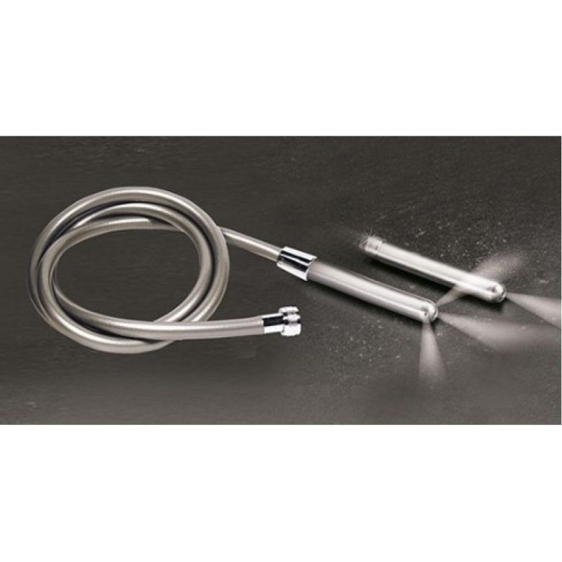 Анальний душ зі шлангом Joy Division Aluminium Intimate Douche, сталевий вид 4