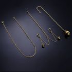 Розпірка для рук і ніг UPKO з ланцюжком для клітора та вагінальною кулькою вид 4