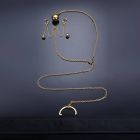 Розпірка для рук і ніг UPKO з ланцюжком для клітора та вагінальною кулькою вид 5