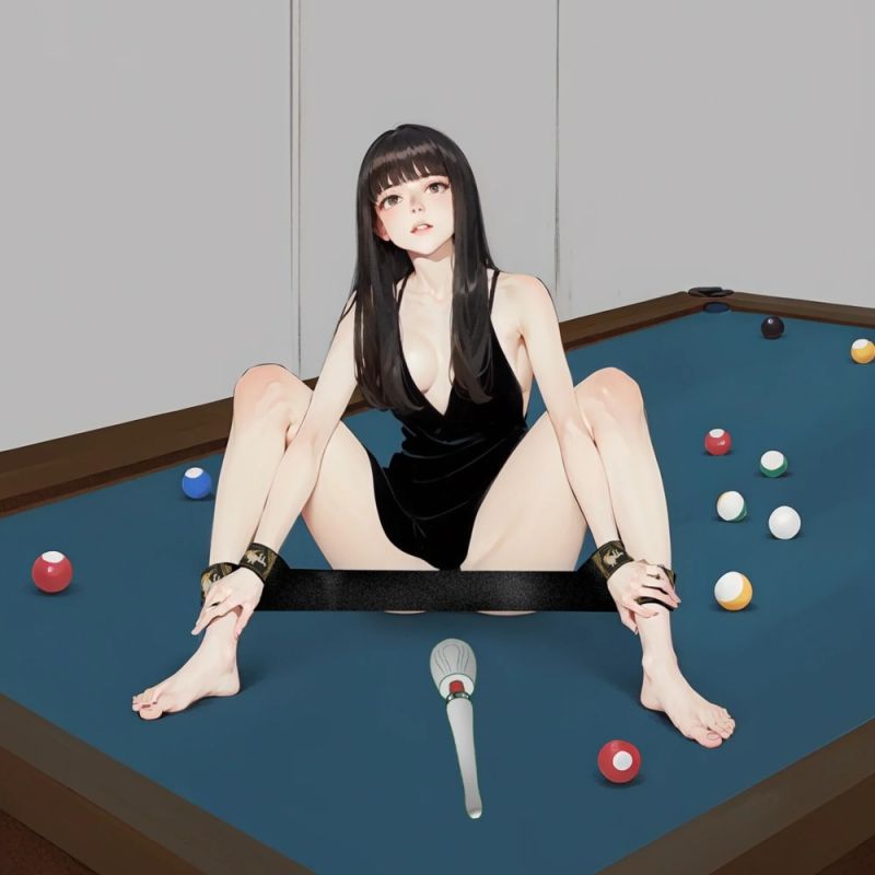 Розпірка для рук і ніг UPKO з ланцюжком для клітора та вагінальною кулькою вид 7