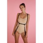 Портупея One Size K36.1, натуральная кожа, черная вид 4