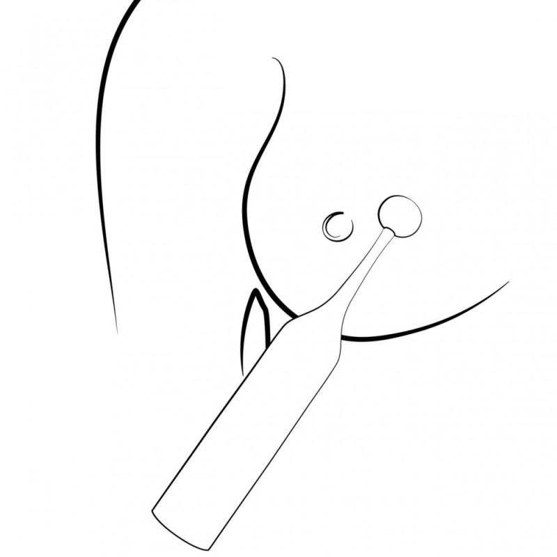 Вибратор для клитора с двумя насадками Romp Pop, красный, 14.3 х 2.4 см вид 10