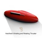 Вібратор трансформер з обертанням, фрикціями та підігрівом Qingnan No.9, червоний вид 11